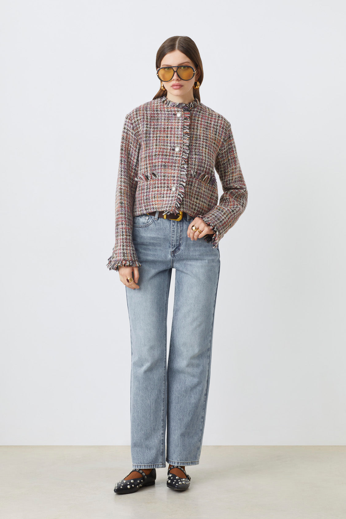 Daisy Jacket Rouge