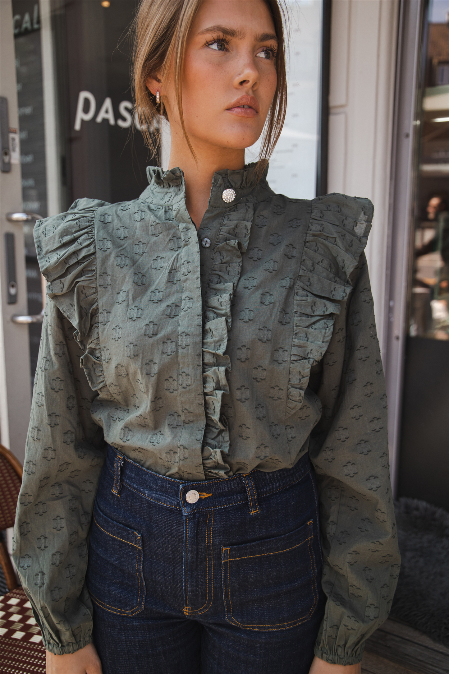 Maya Blouse Forest
