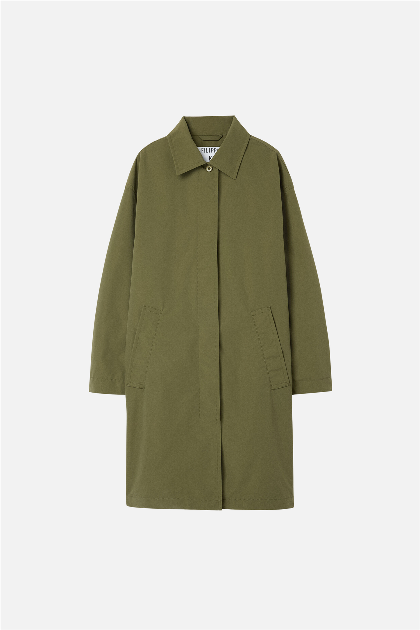 Cassie car coat Laurel Green