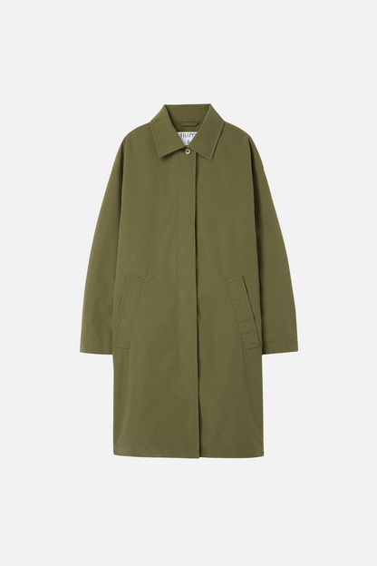 Cassie car coat Laurel Green