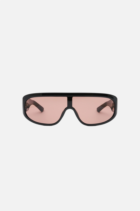Rio Oversized Aviator Black/Brown