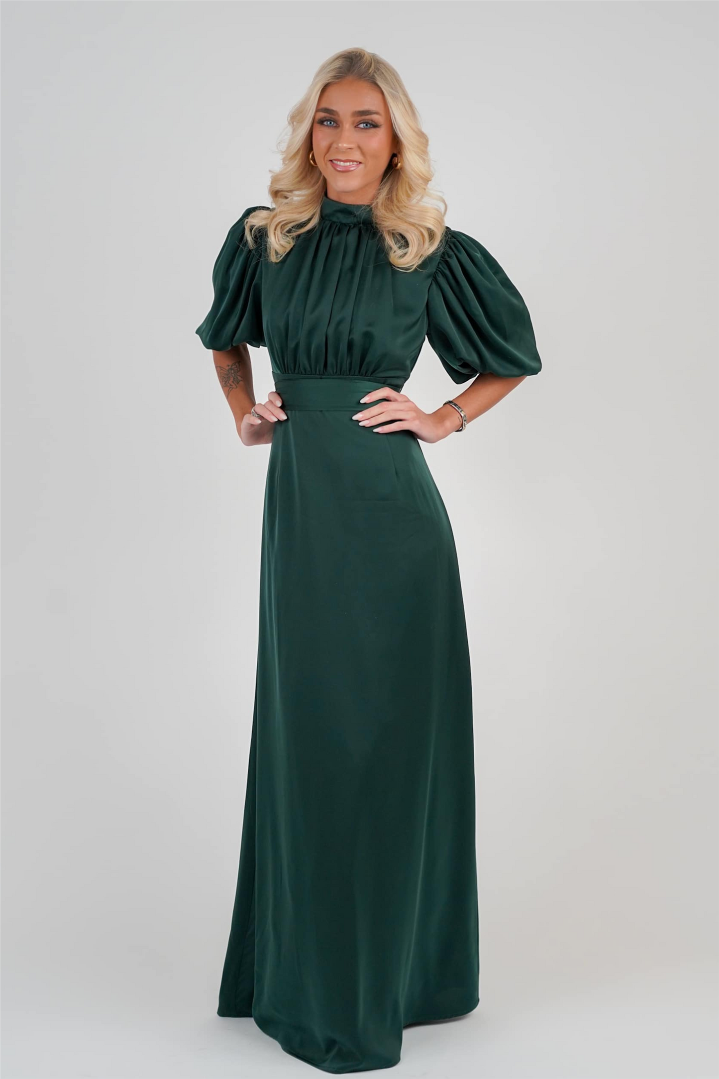 Holly Long Dress Green