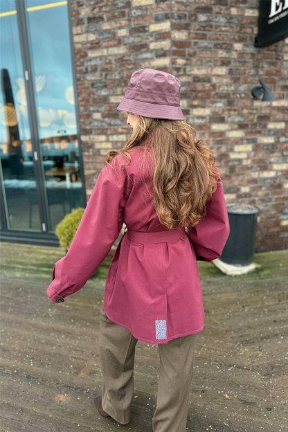 Rossby Coat Wine Red.