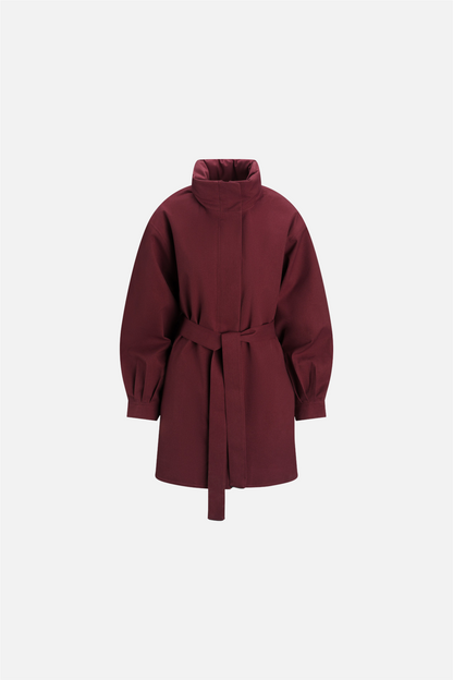 Rossby Coat Wine Red.
