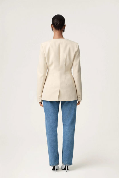 Alba Blazer Butter Beige