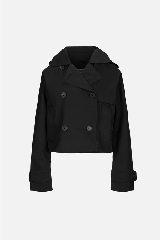 Skydekke Trench New Black