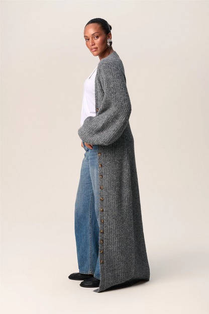 Montana Dress Grey Melange.