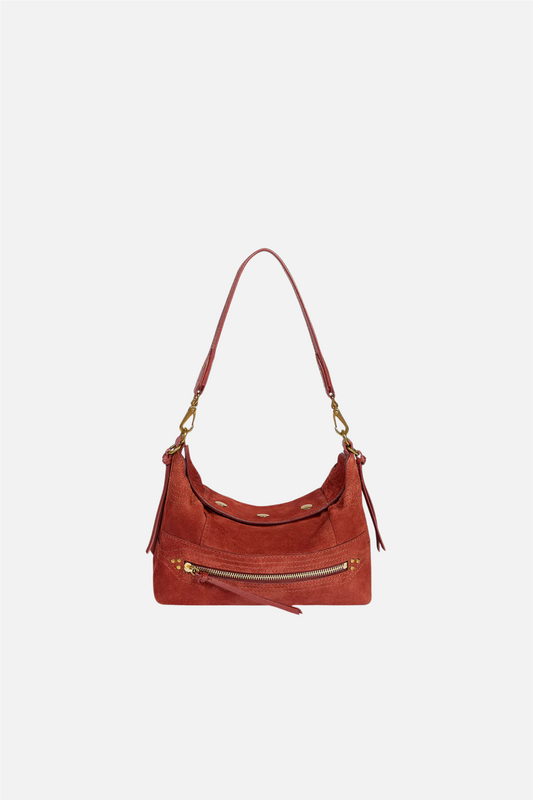 Lucky Hobo Small Rouille Split Suede