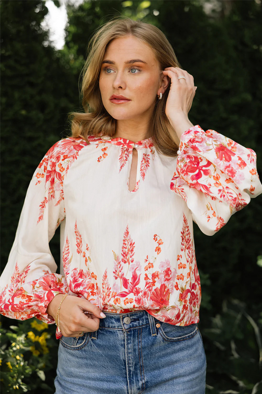 Maelle Blouse Blomsterprint