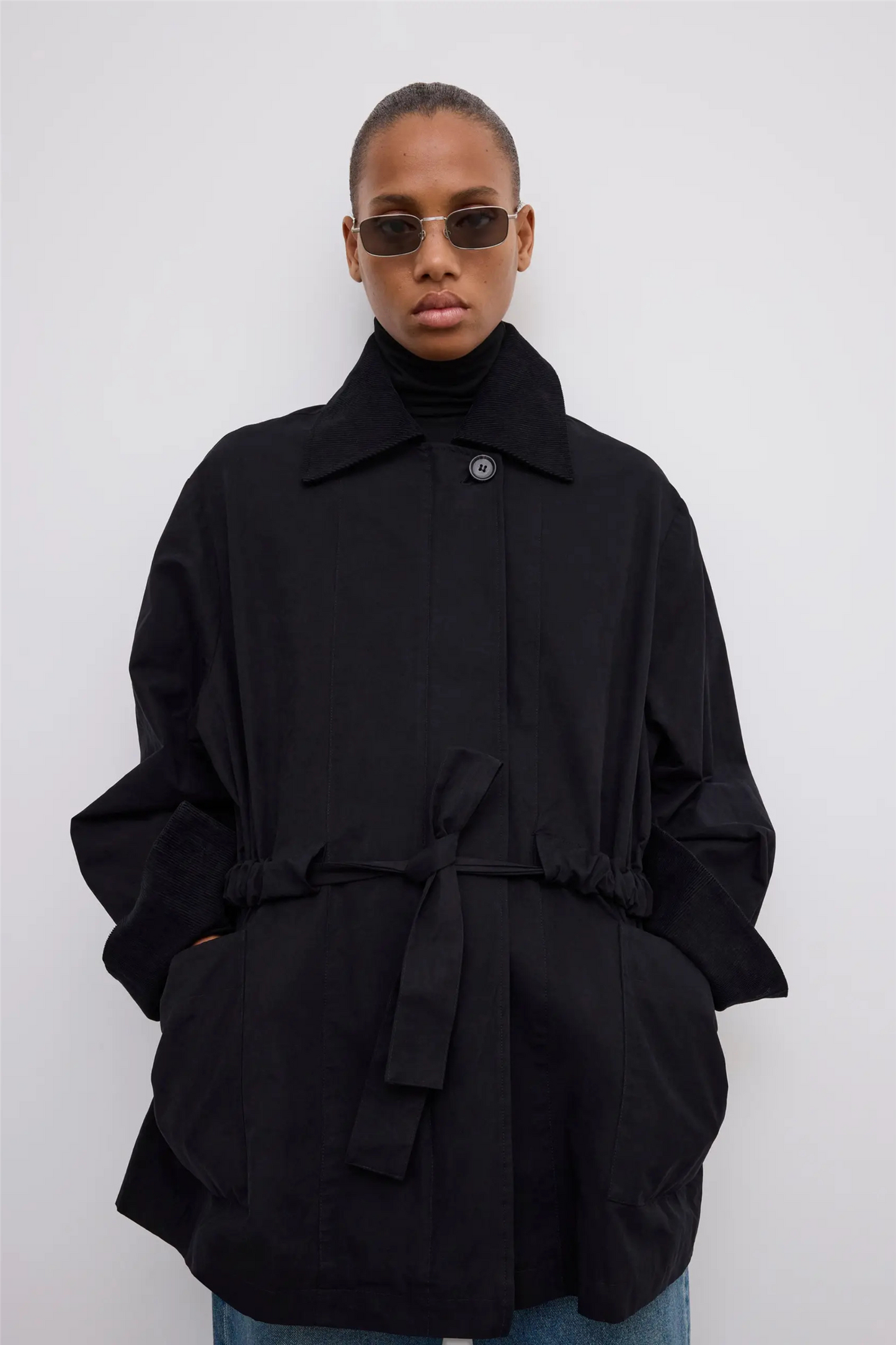 Field Cotton Jacket Black.