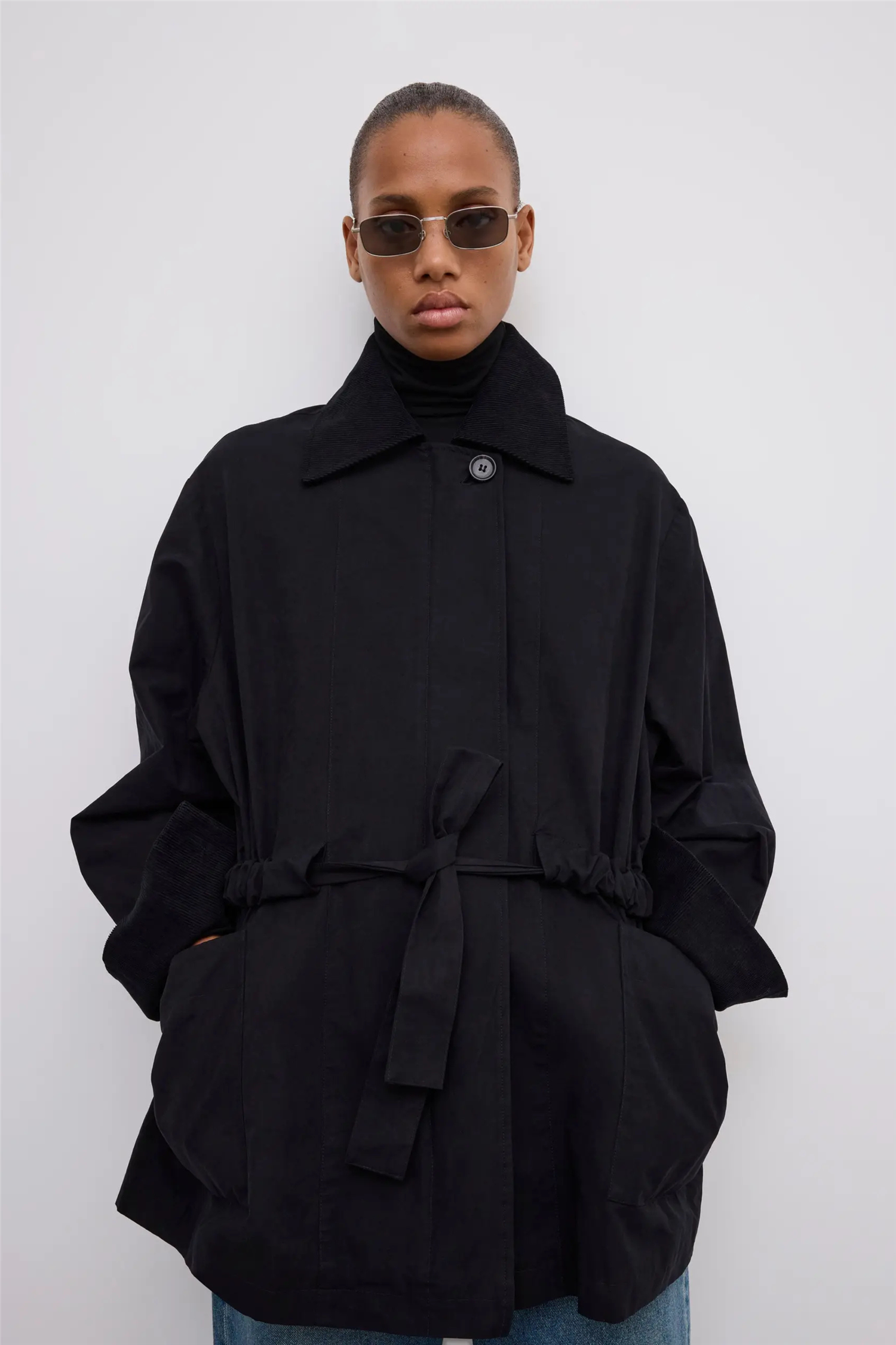 Field Cotton Jacket Black.