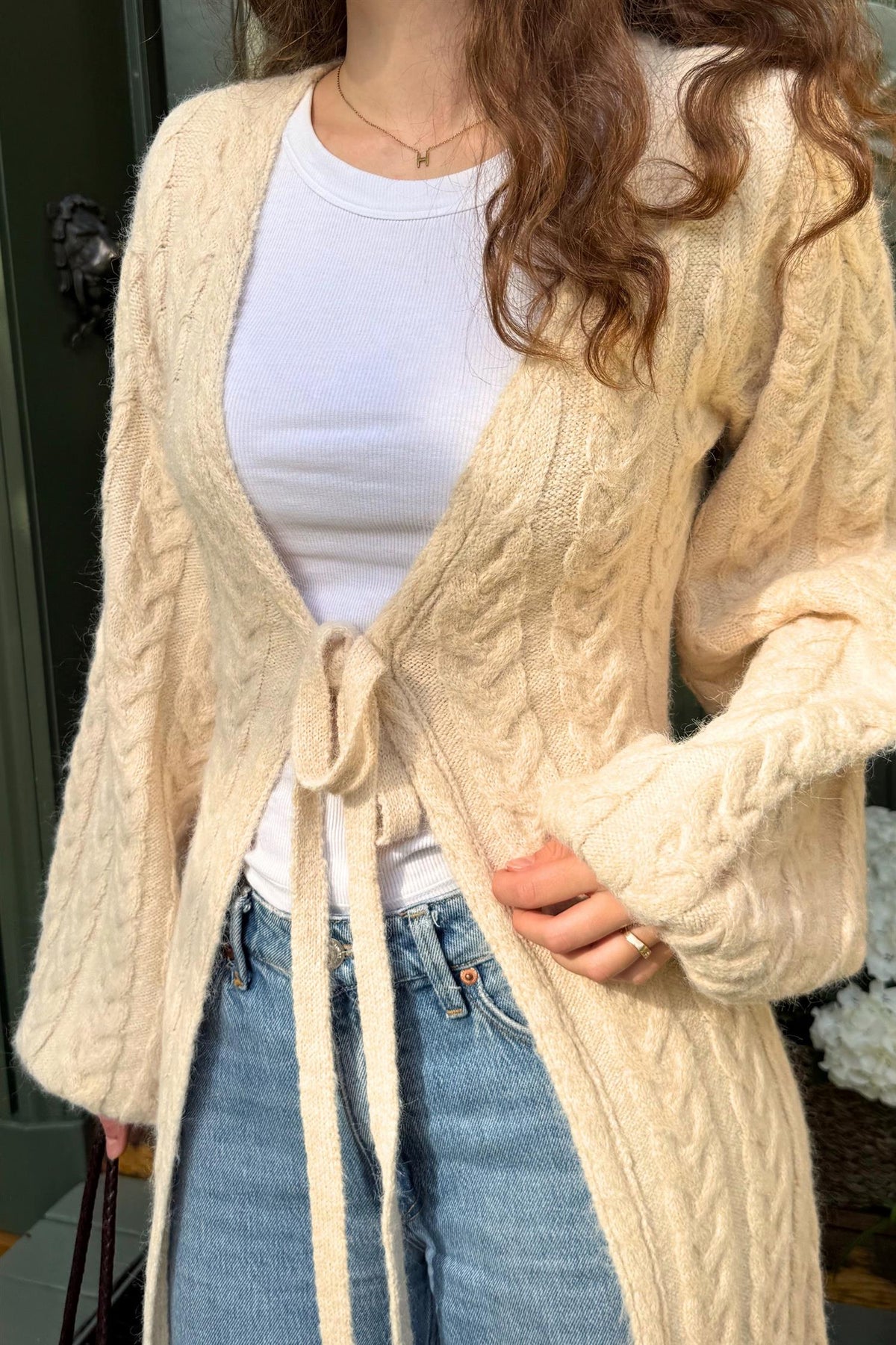 Biella Cardigan Butter Yellow.