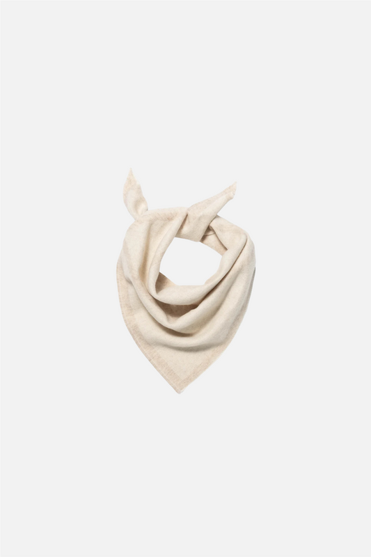 Triangle scarf small Cream / Light Beige