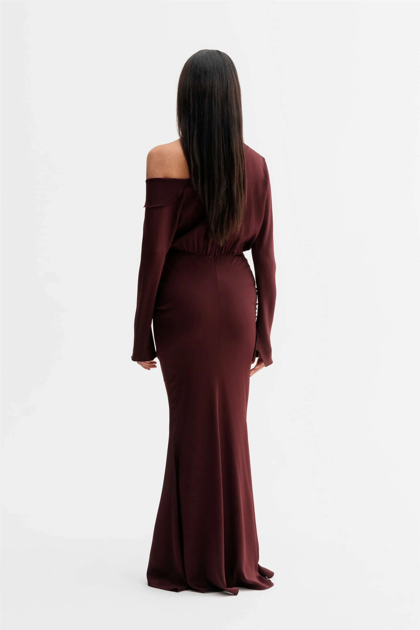 Cora Dress Burgundy