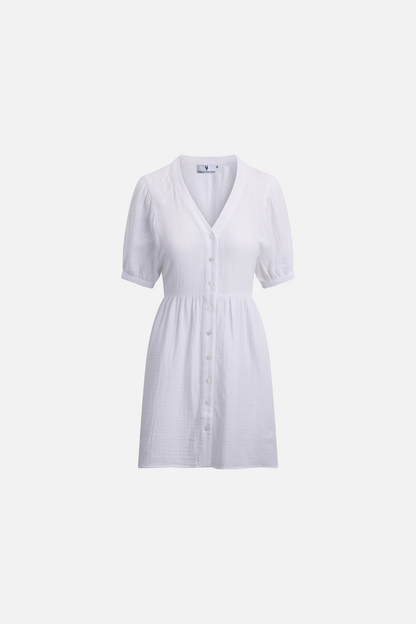 Leontine Dress White.