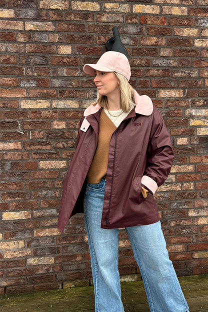 Stormskin Jacket Wine Red.