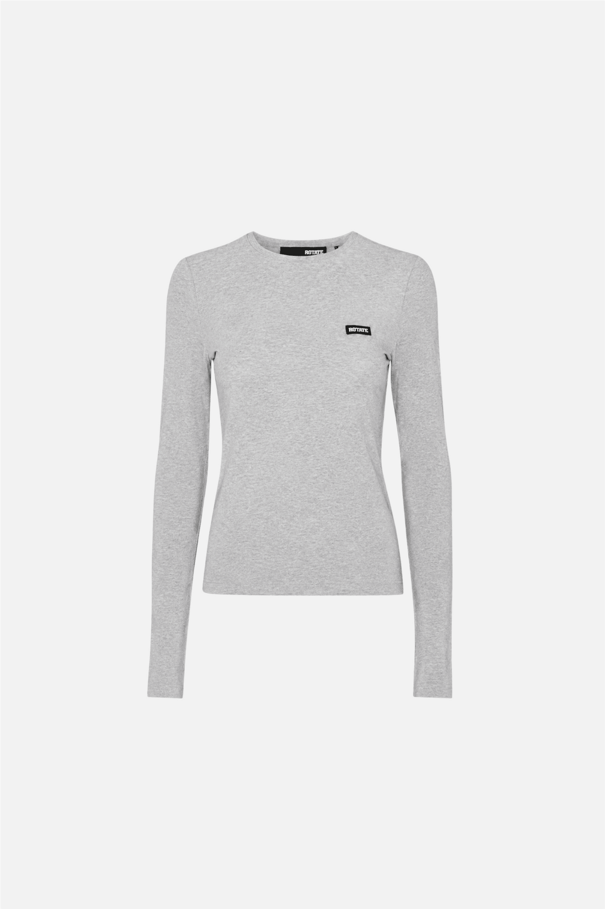Long Sleeve T-shirt Light Grey Melange.