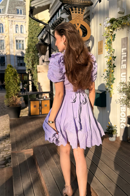 Lita SS Dress Lavender