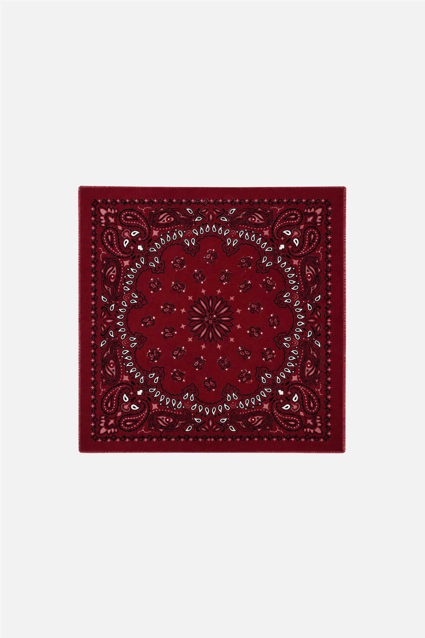 Large Paisley Scarf Bordaux.