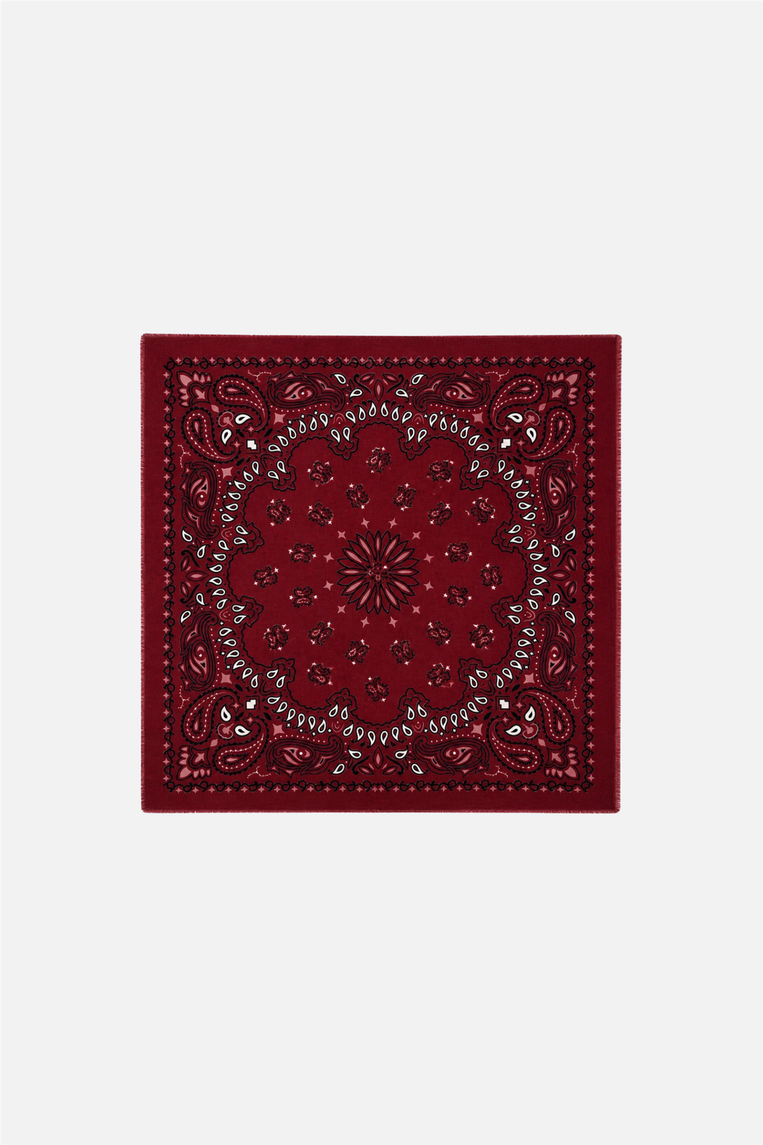 Large Paisley Scarf Bordaux.