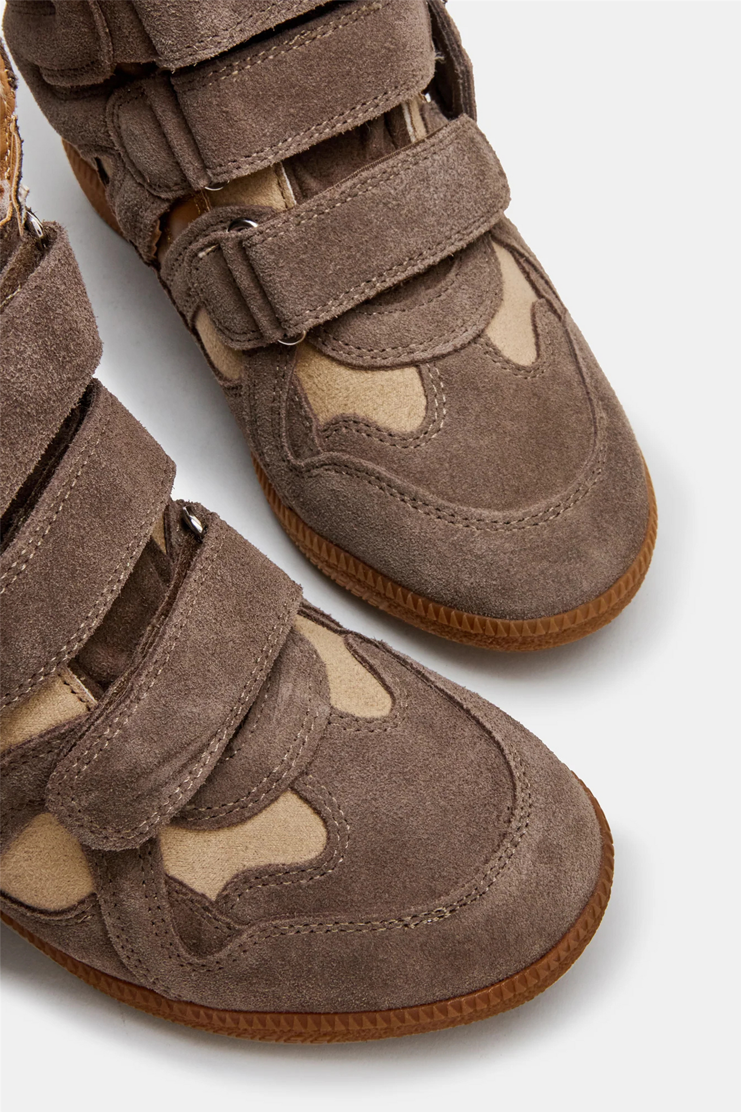 Mavis Taupe Suede