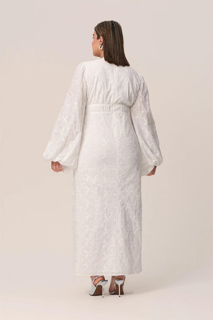 Positano Dress White