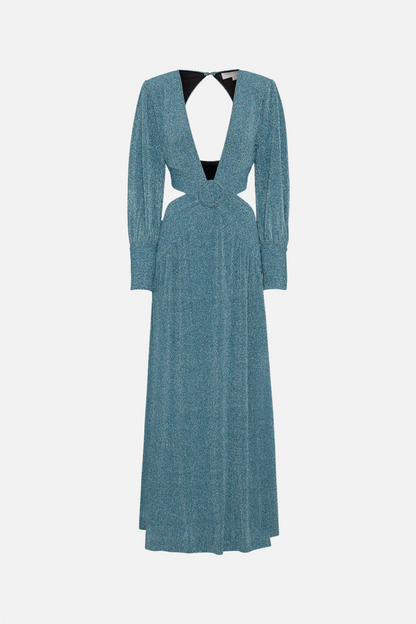 Mabel Maxi Dress Turquoise