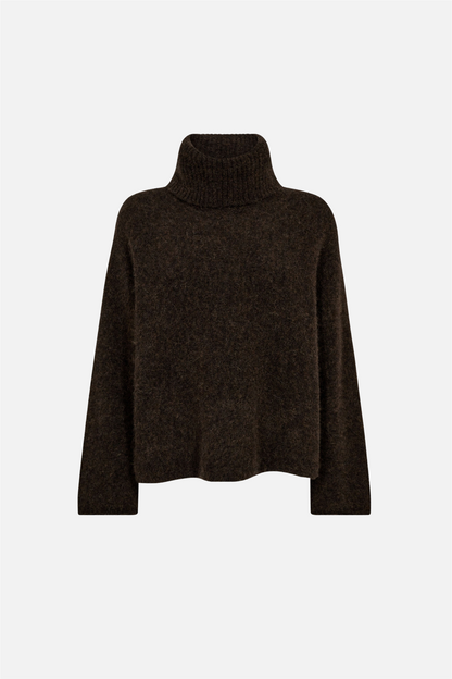 NoomiGO Sweater Brown Melange.
