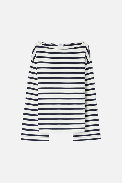 Cotton mariner top White