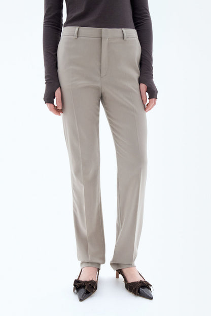 Emma Wool Trousers Desert Taupe