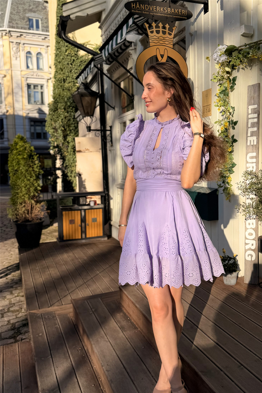 Lita SS Dress Lavender