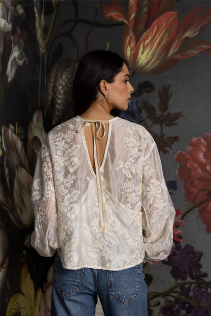 Julia Blouse Creme