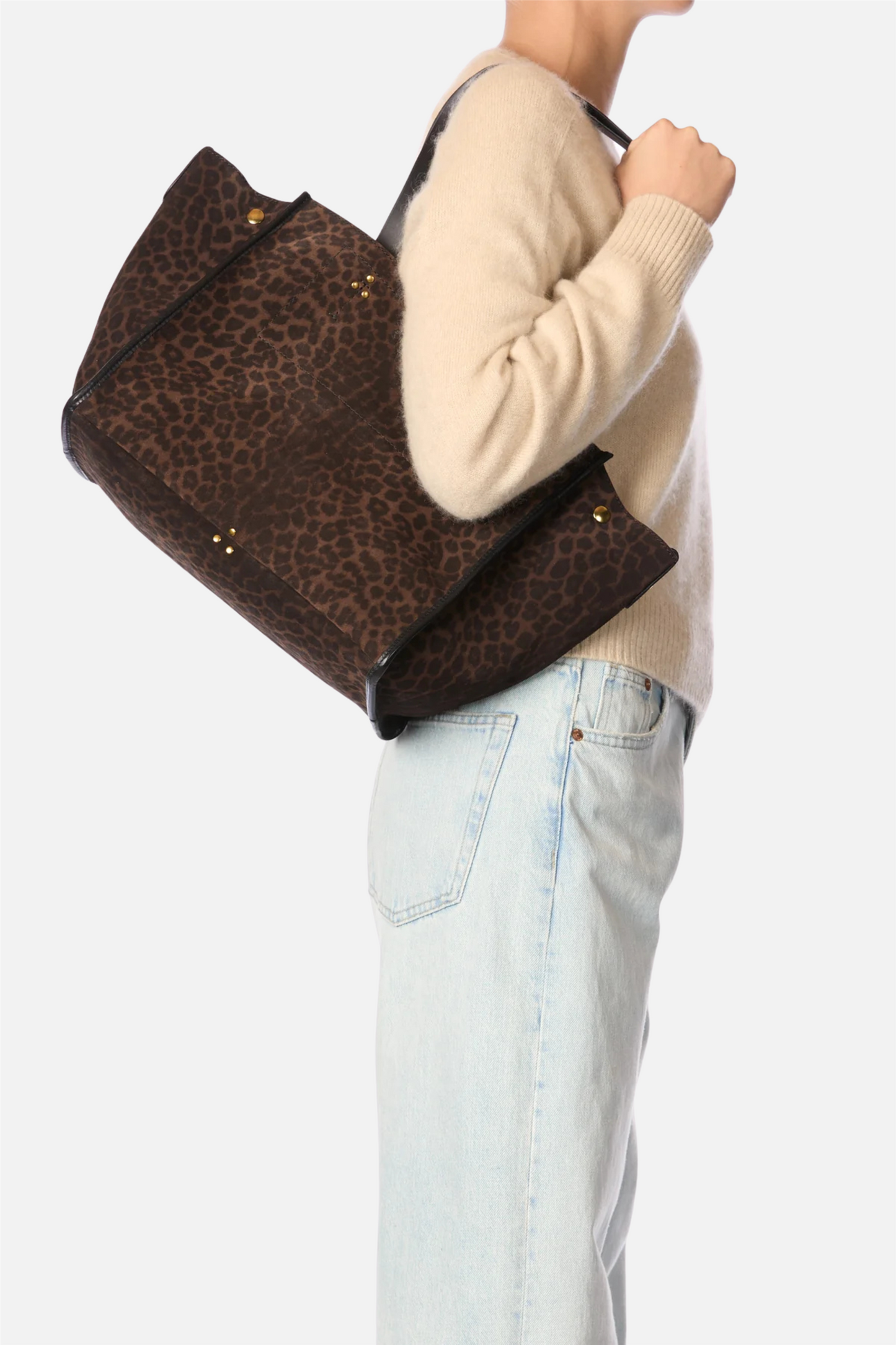 Leon M Imprime Leopard Naturel