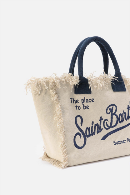 Canvas Vanity Bag White