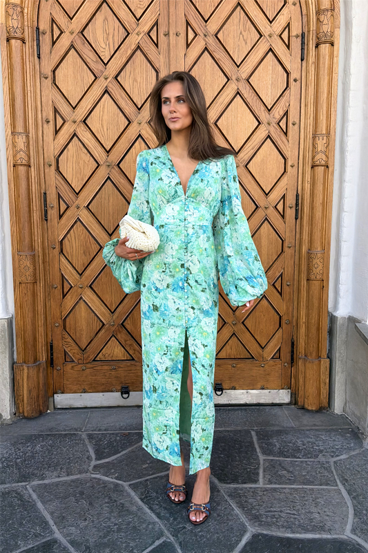 Positano Dress Mint Green