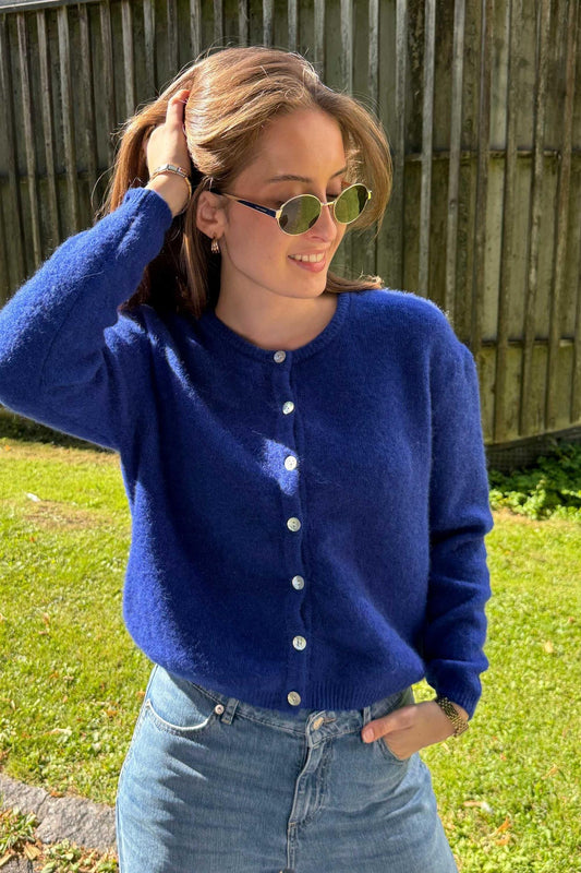 Vitow cardigan Blå