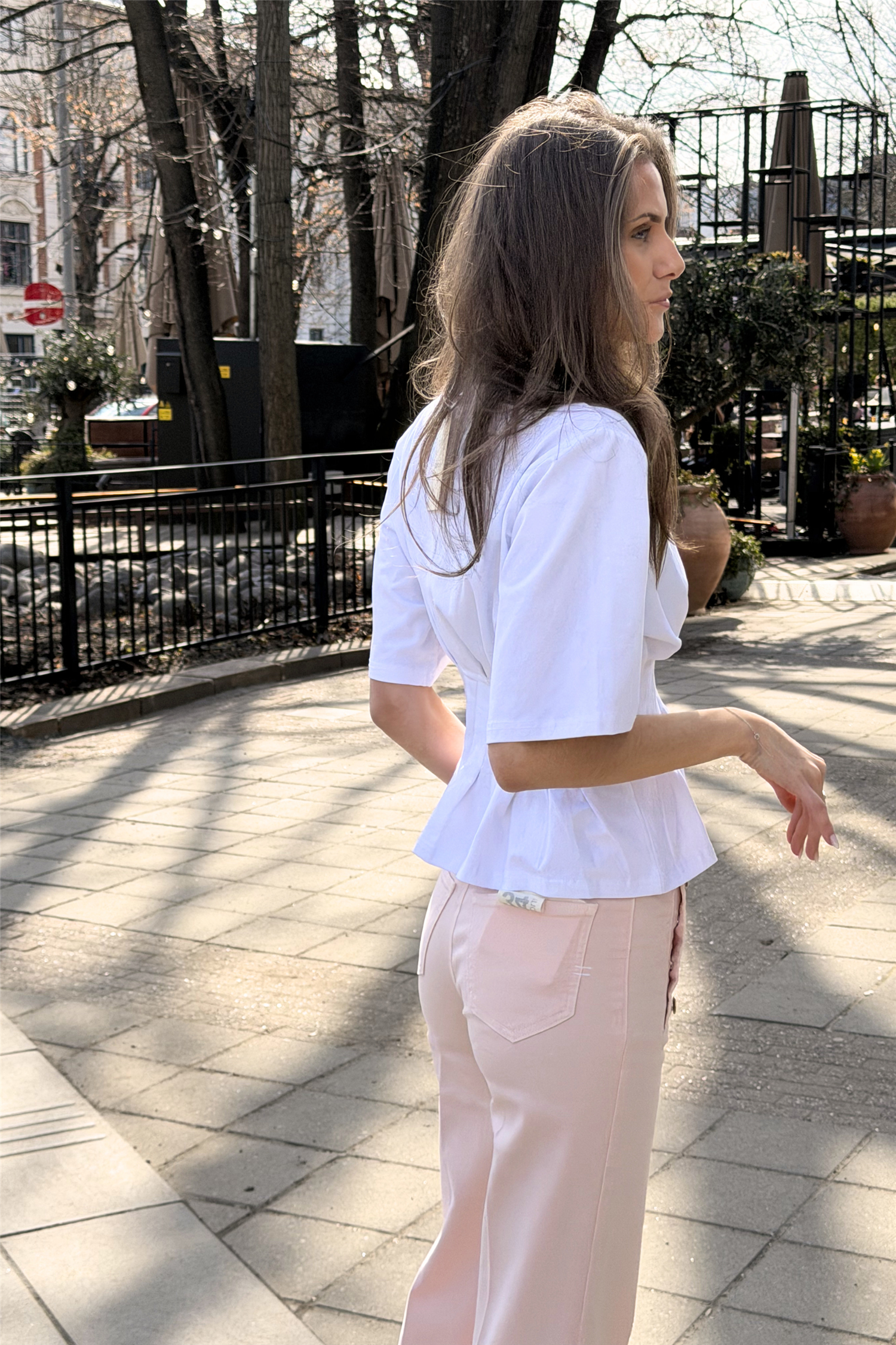 Giudith Jeans Rosa Pallido.