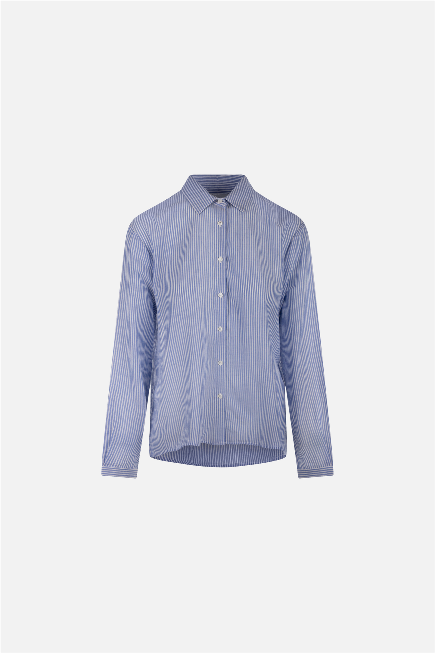 Aja Shirt Blue Stripes.