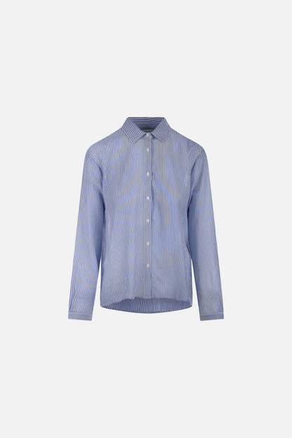 Aja Shirt Blue Stripes.