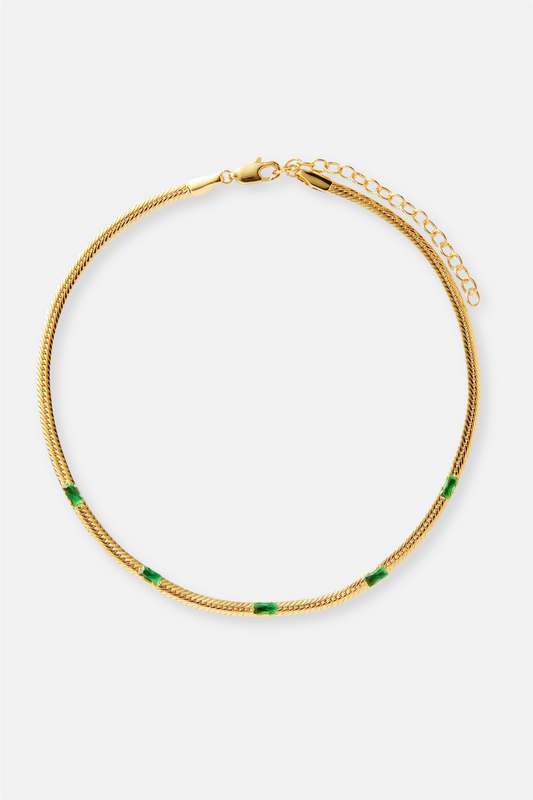 Serpent chain Emerald