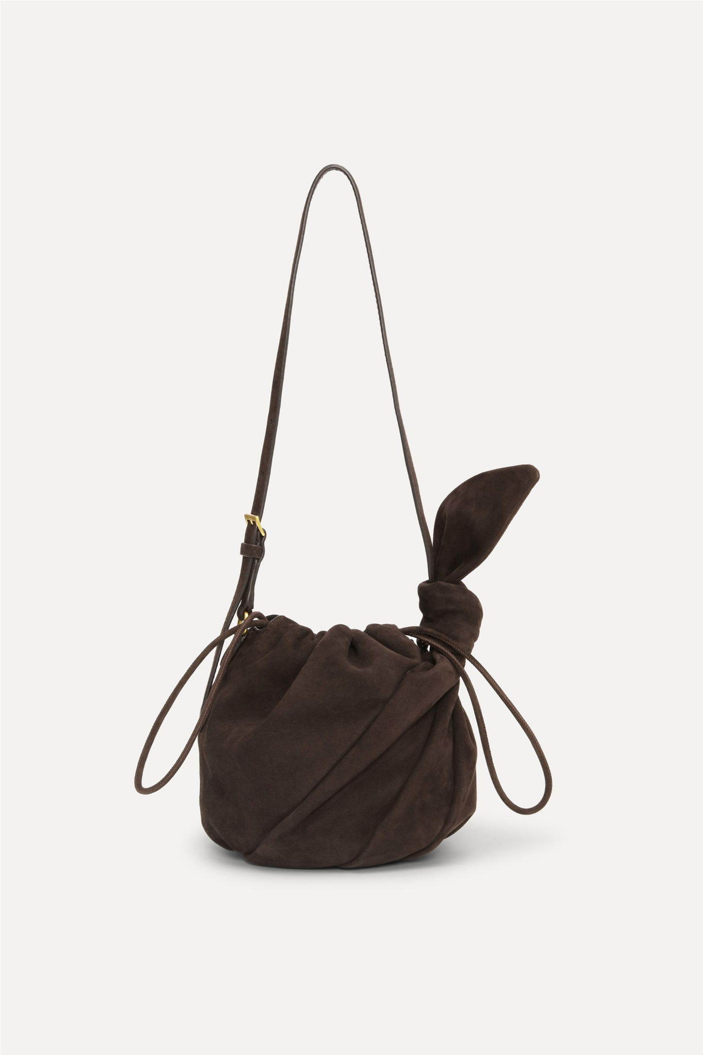 Suede Bon Bon Bag Chocolate Torte