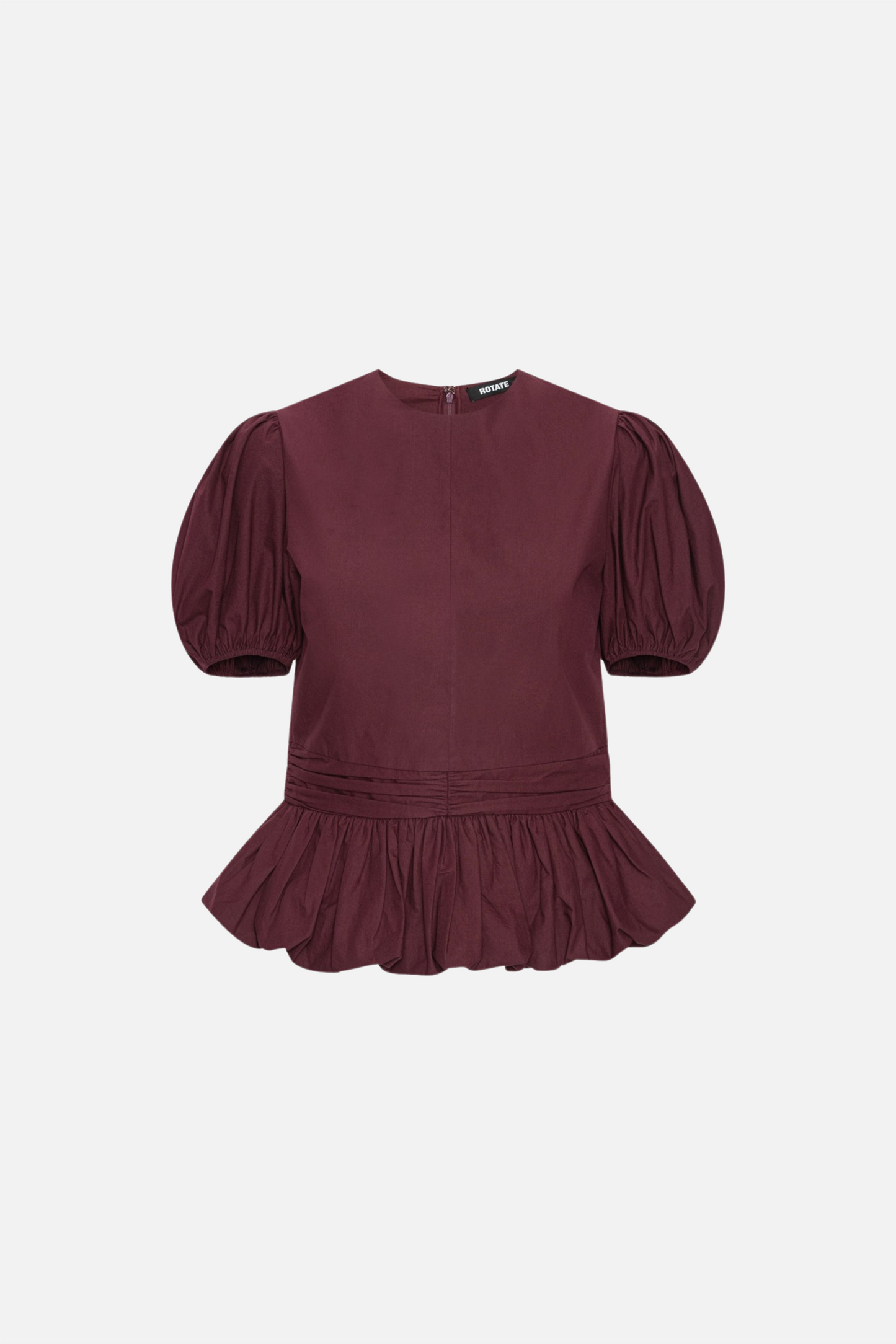 Puff Sleeve Top Zinfandel.