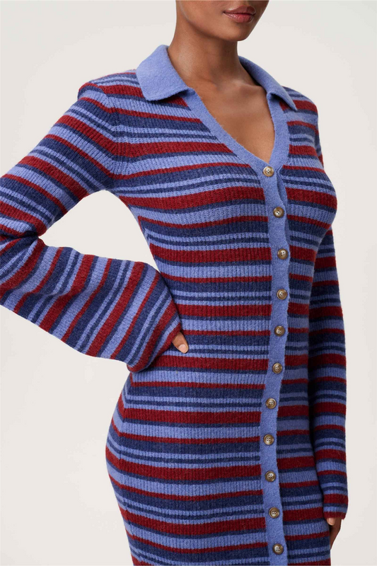 Modena Dress Pale Navy.