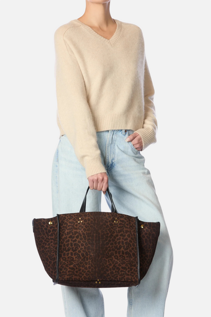 Leon M Imprime Leopard Naturel