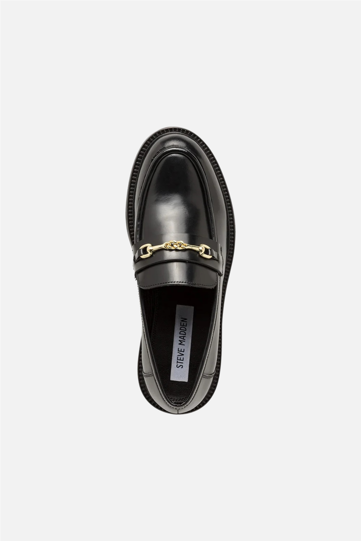 Huddles Loafers Black Leather