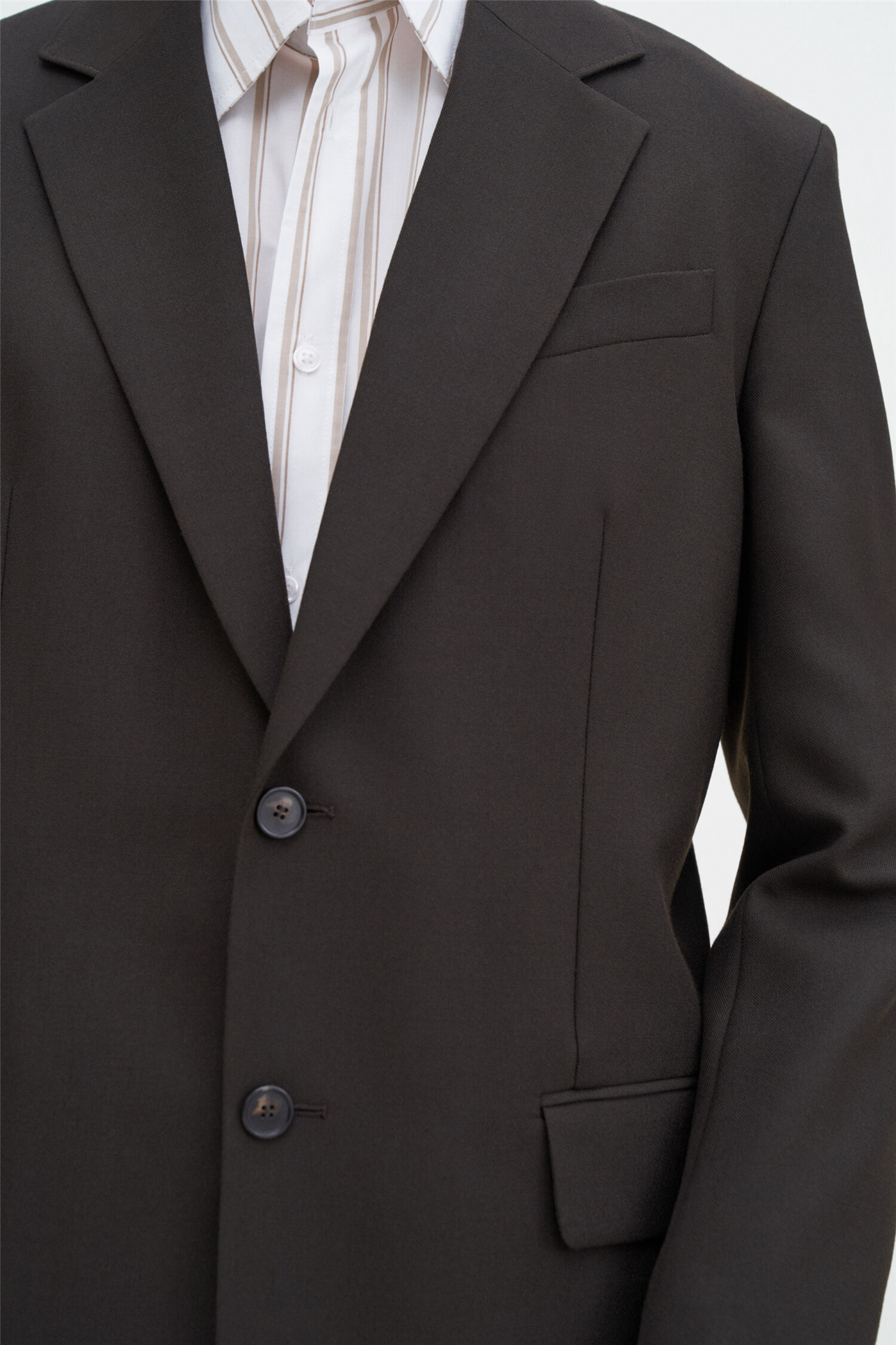 Davina Blazer Dark Chocolate.