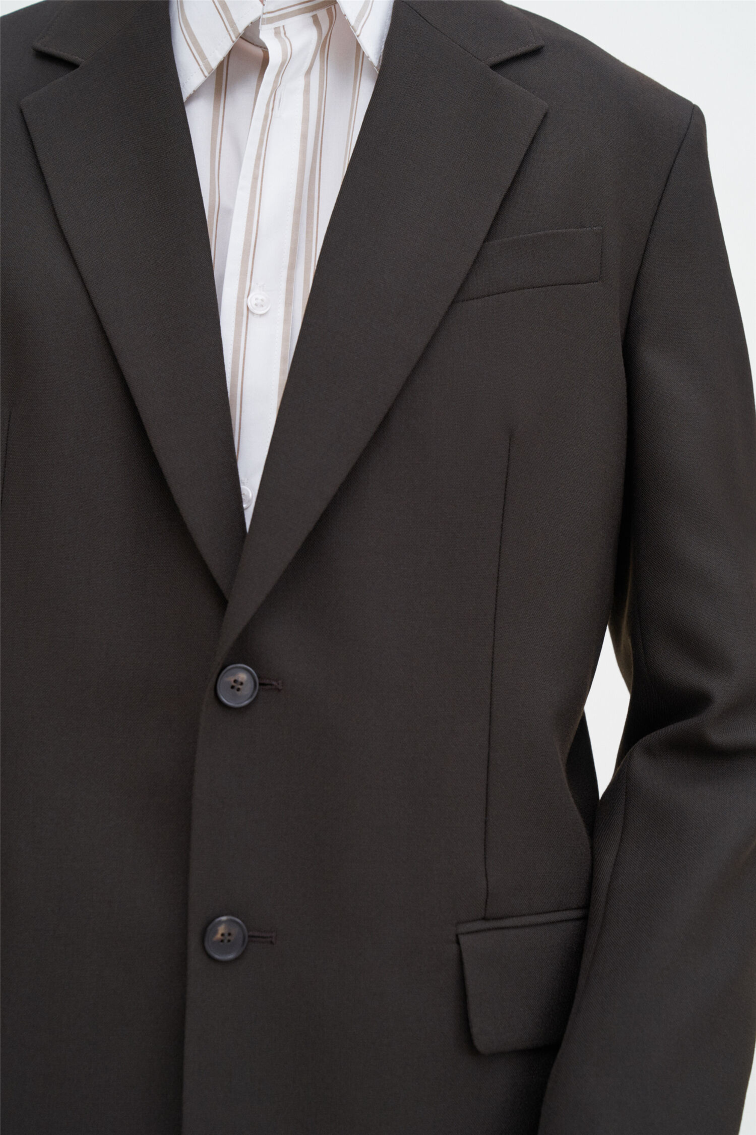Davina Blazer Dark Chocolate.