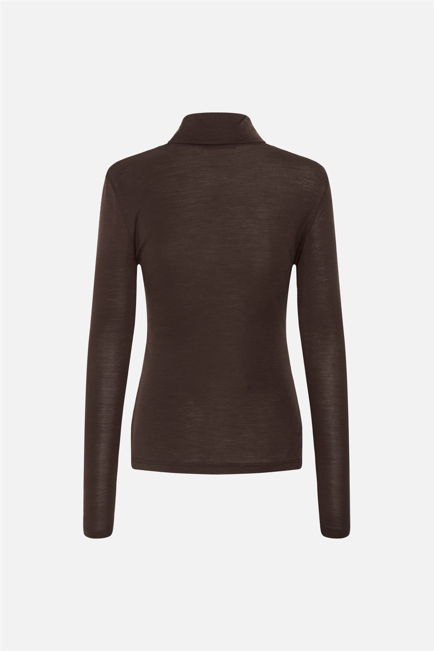 GZninia wool rollneck Chocolate Torte.