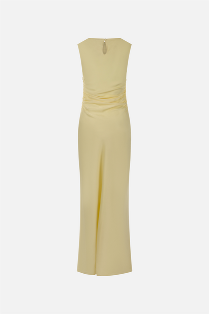 Florentina Dress Pastel Yellow