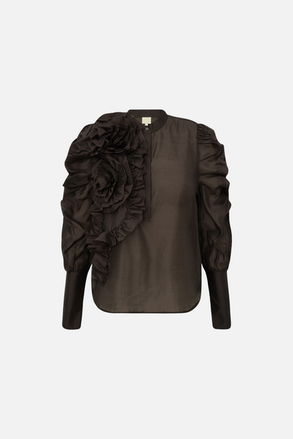DevineGO Blouse Coffee.